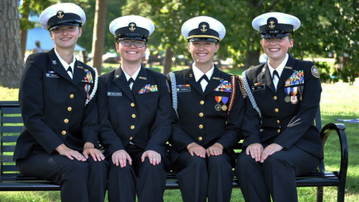 Fearless and Focused: Female Cadets in Command
